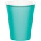 Party Central Club Pack of 240 Teal Blue Disposable Plastic Drinking Party Tumbler Cups 9 oz.